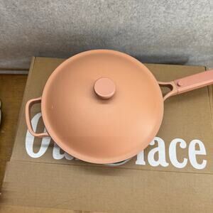 Our Place Spice Always cooking Pan 2.0 with Lid, Strainer, Spoon-NEW